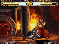 une photo d'Ã©cran de Garou Mark of the Wolves sur SNK Neo Geo